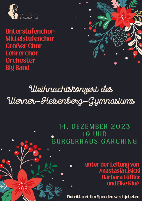 Weihnachtskonzert des Werner-Heisenberg-Gymnasiums 1